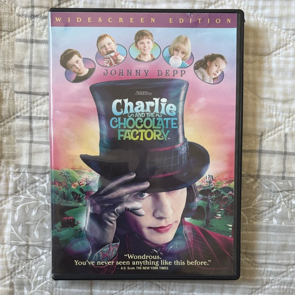 Charlie and the Chocolate Factory DVD